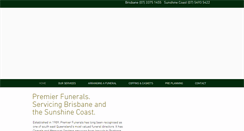 Desktop Screenshot of premierfunerals.com.au