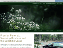 Tablet Screenshot of premierfunerals.com.au